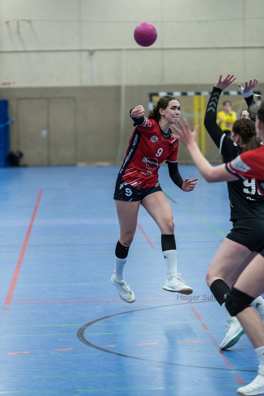Bild 51 - B-Juniorinnen SG HH Nord - SV Henstedt Ulzburg : Ergebnis: 23:22